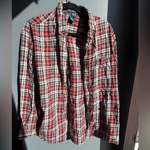Falls Creek Red and Black Checkered Shirt
